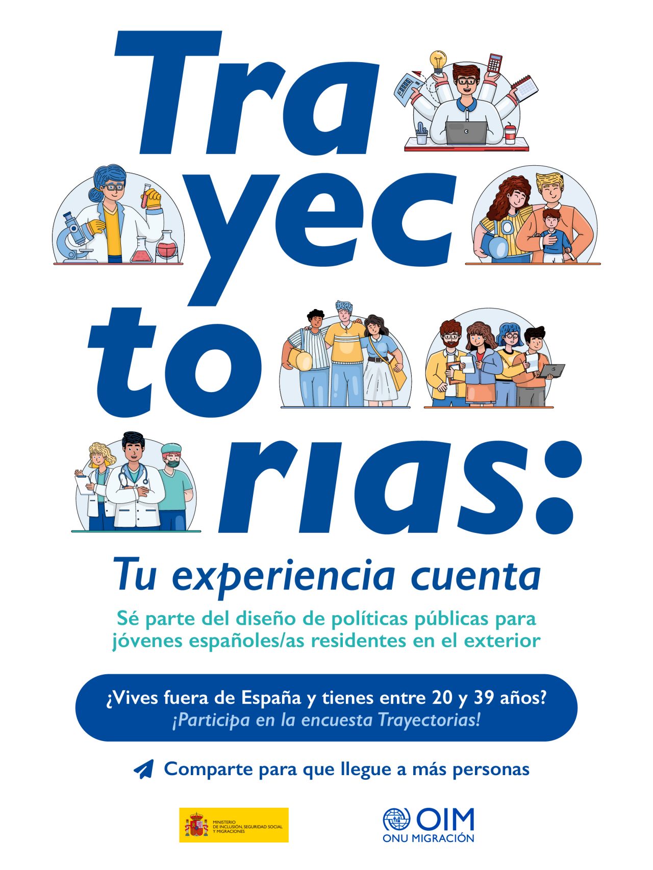 Cartel Trayectorias